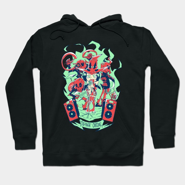 Midnight Carnival Hoodie by Setzeri